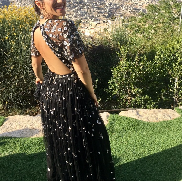 Needle & Thread London Embroidered Gown. US 2 - Picture 9 of 12